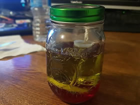 怎么自制油灯的方法 玻璃罐手工制作简易油灯